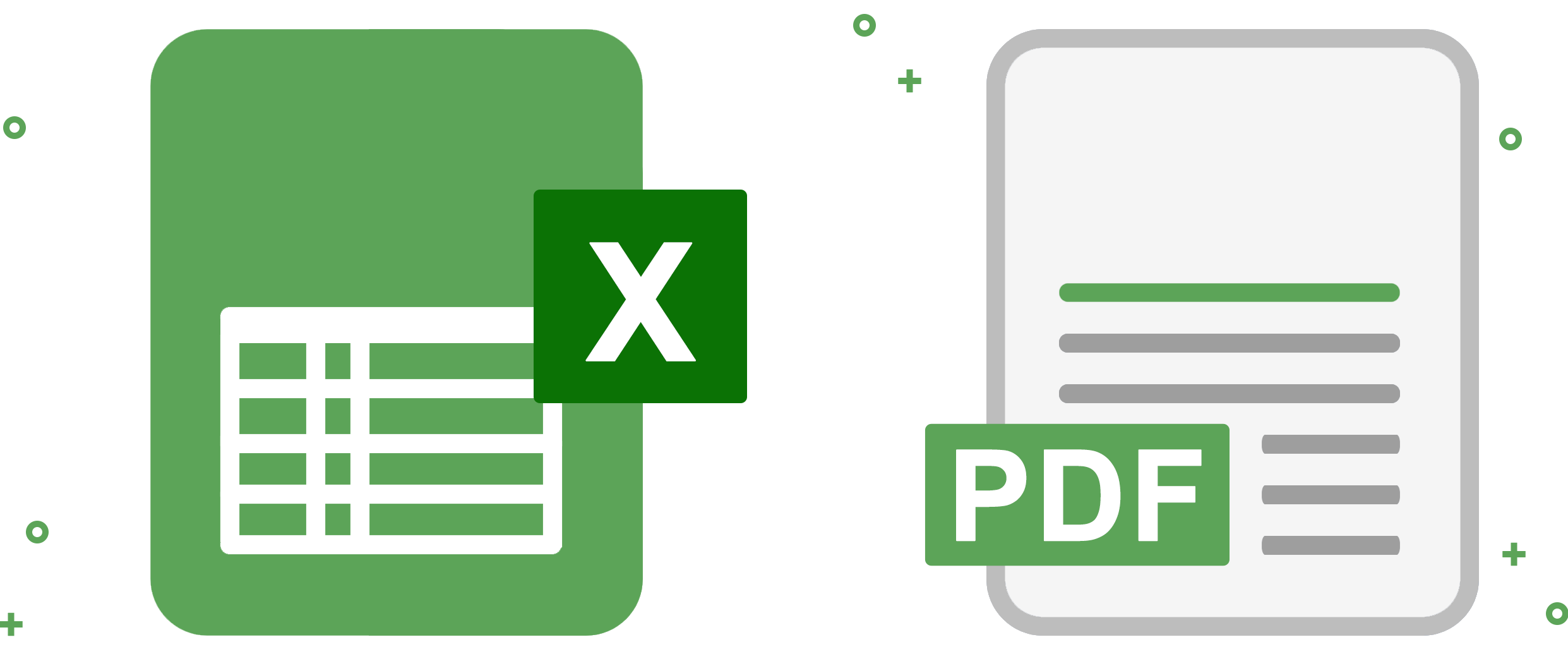 Excel to PDF